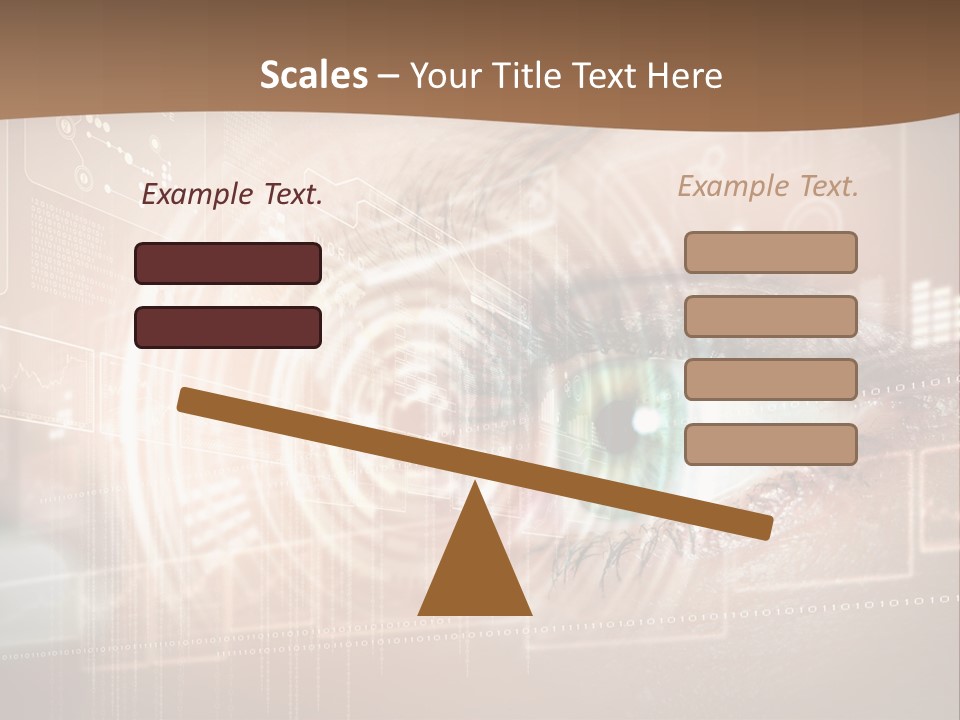 Concept Display Binary PowerPoint Template