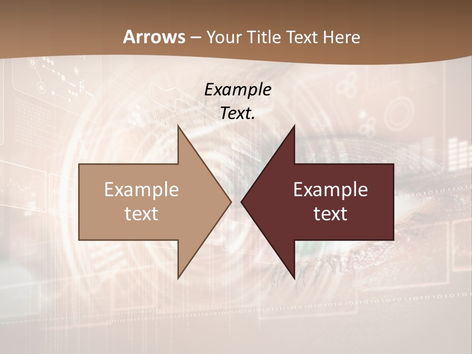 Concept Display Binary PowerPoint Template