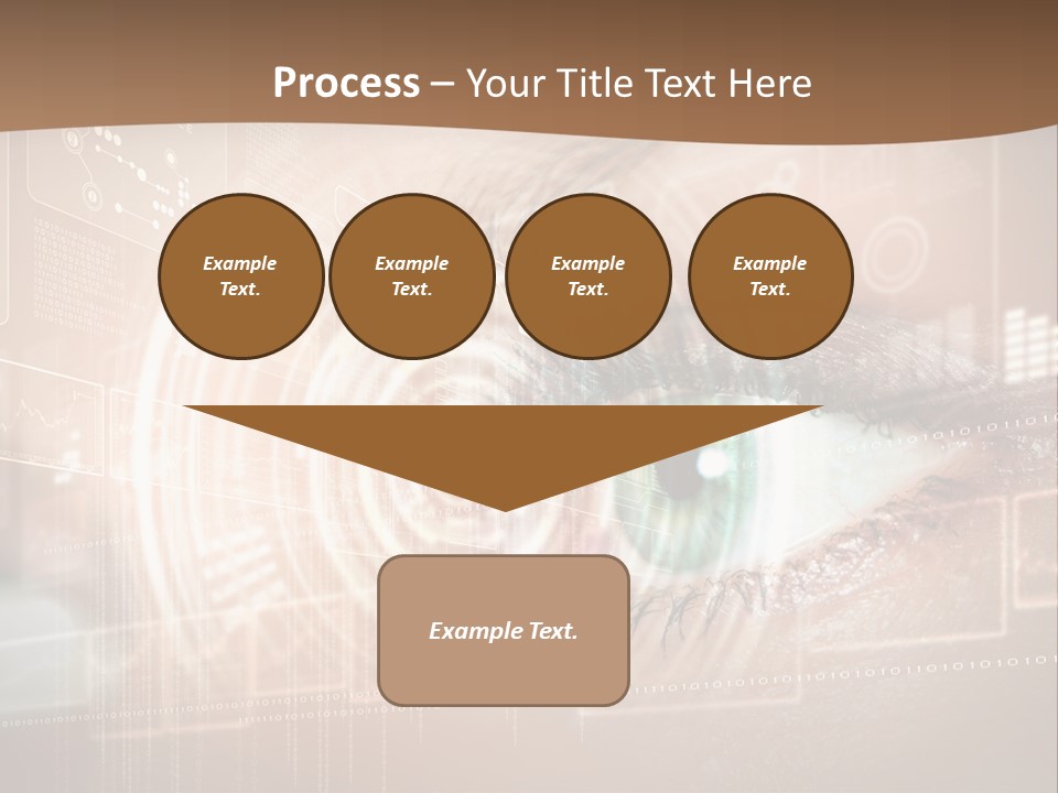 Concept Display Binary PowerPoint Template