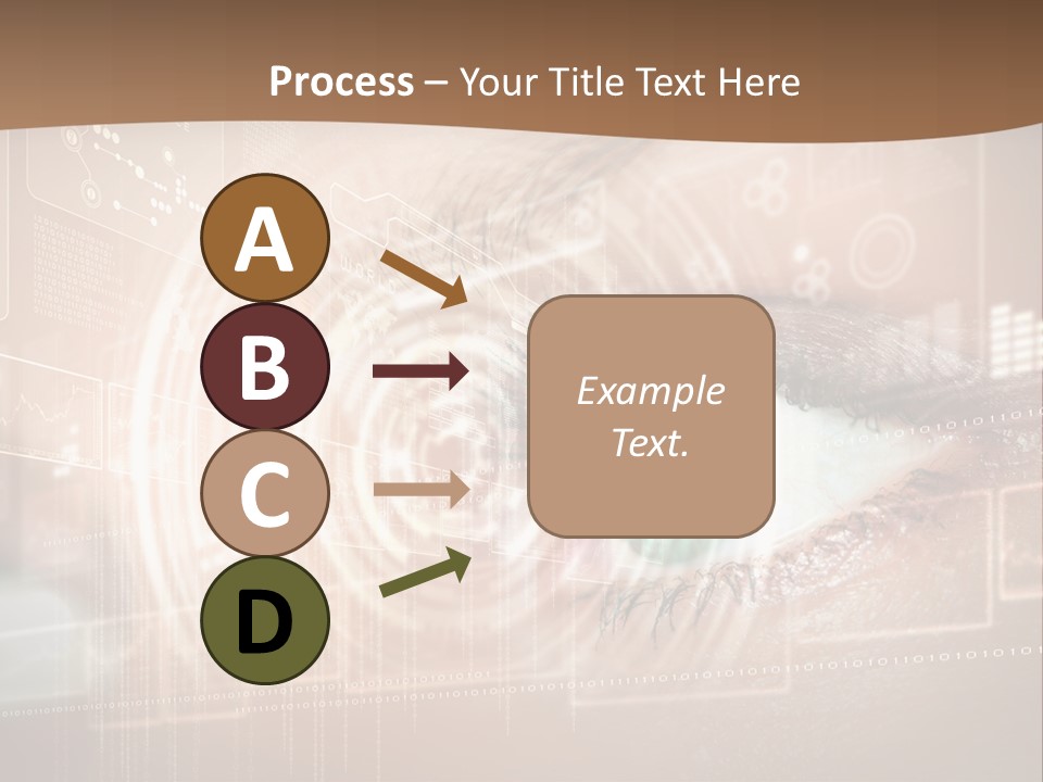 Concept Display Binary PowerPoint Template