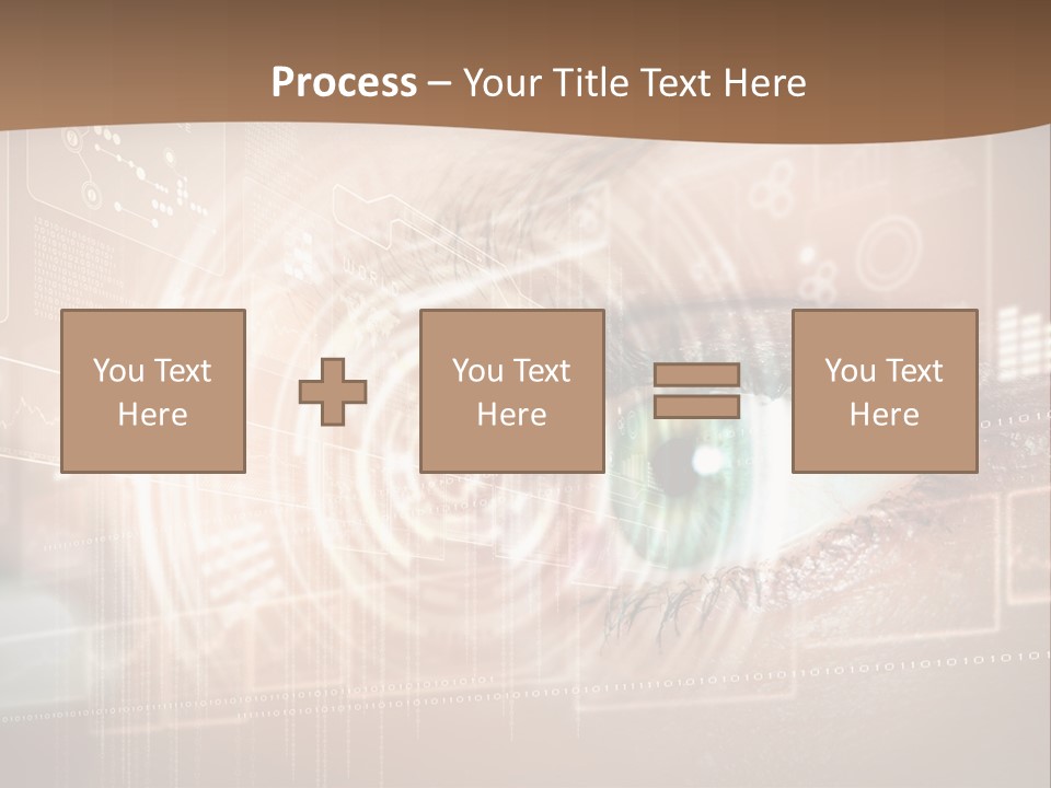 Concept Display Binary PowerPoint Template