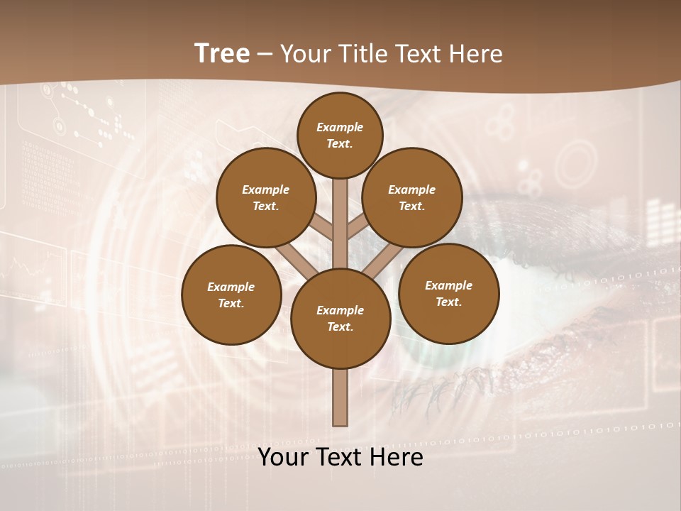 Concept Display Binary PowerPoint Template