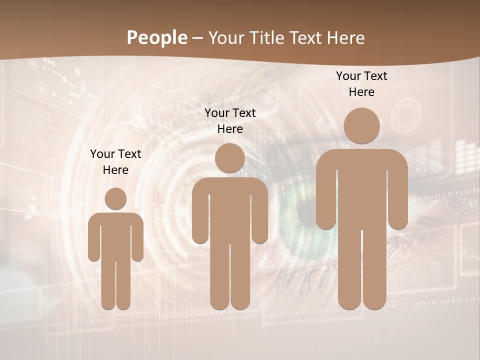 Concept Display Binary PowerPoint Template