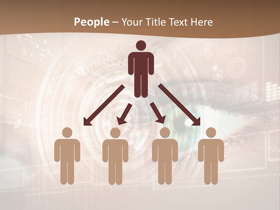 Concept Display Binary PowerPoint Template