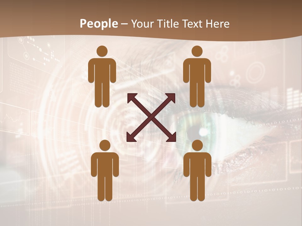 Concept Display Binary PowerPoint Template