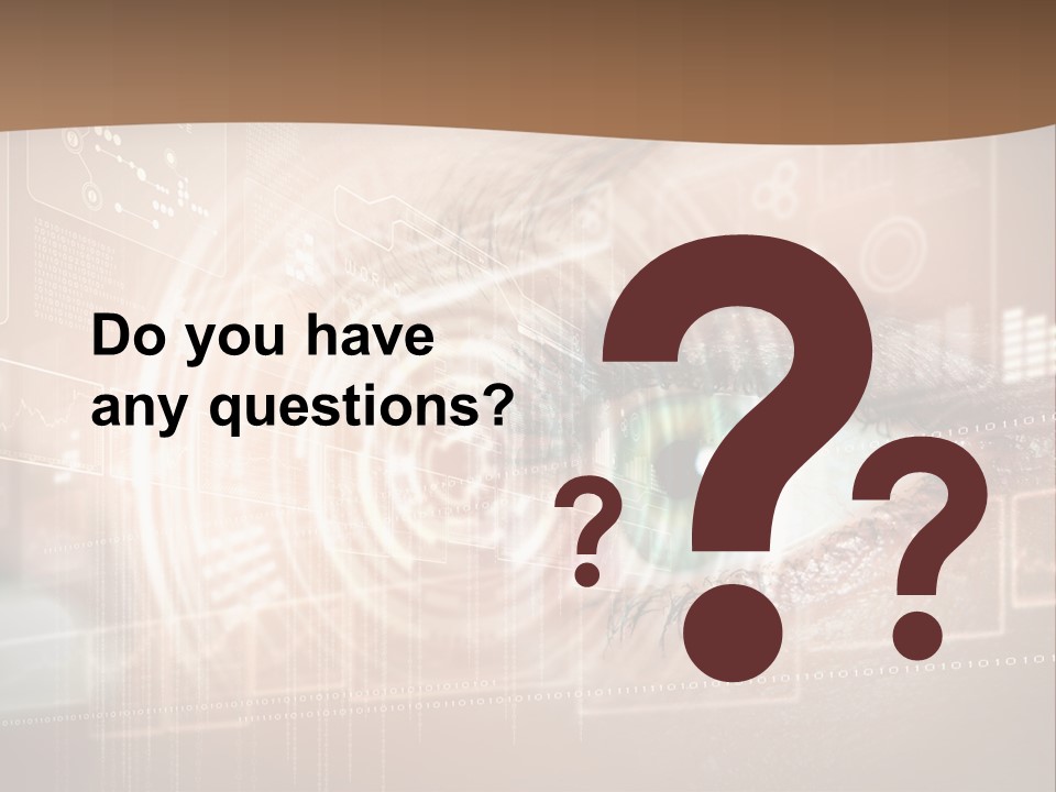 Concept Display Binary PowerPoint Template