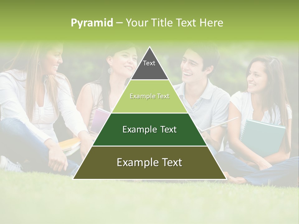 Girls Students Females PowerPoint Template