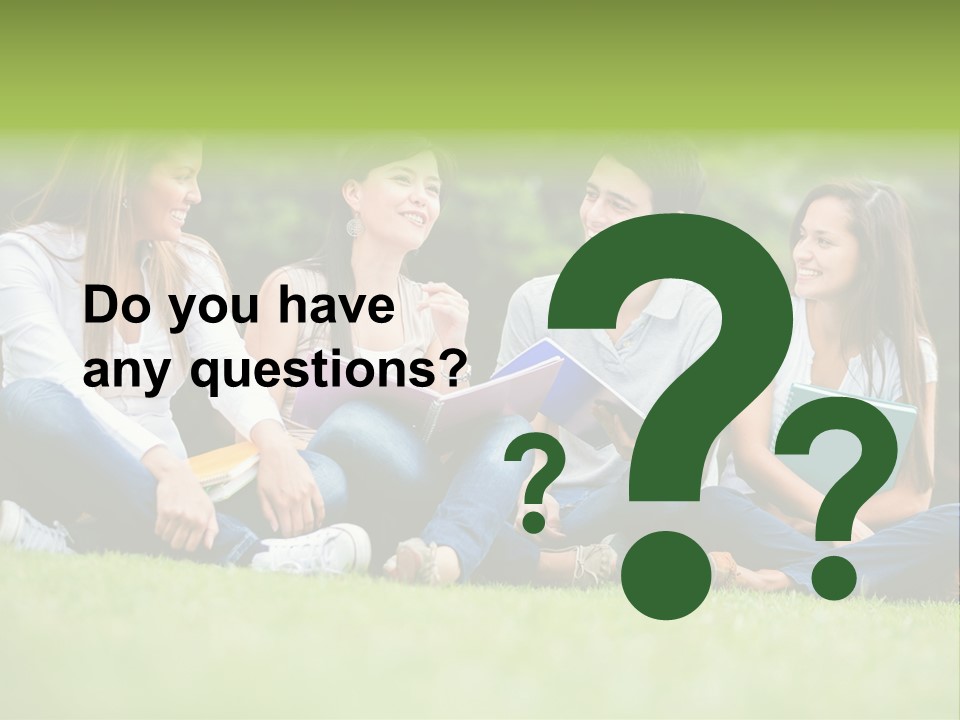 Girls Students Females PowerPoint Template