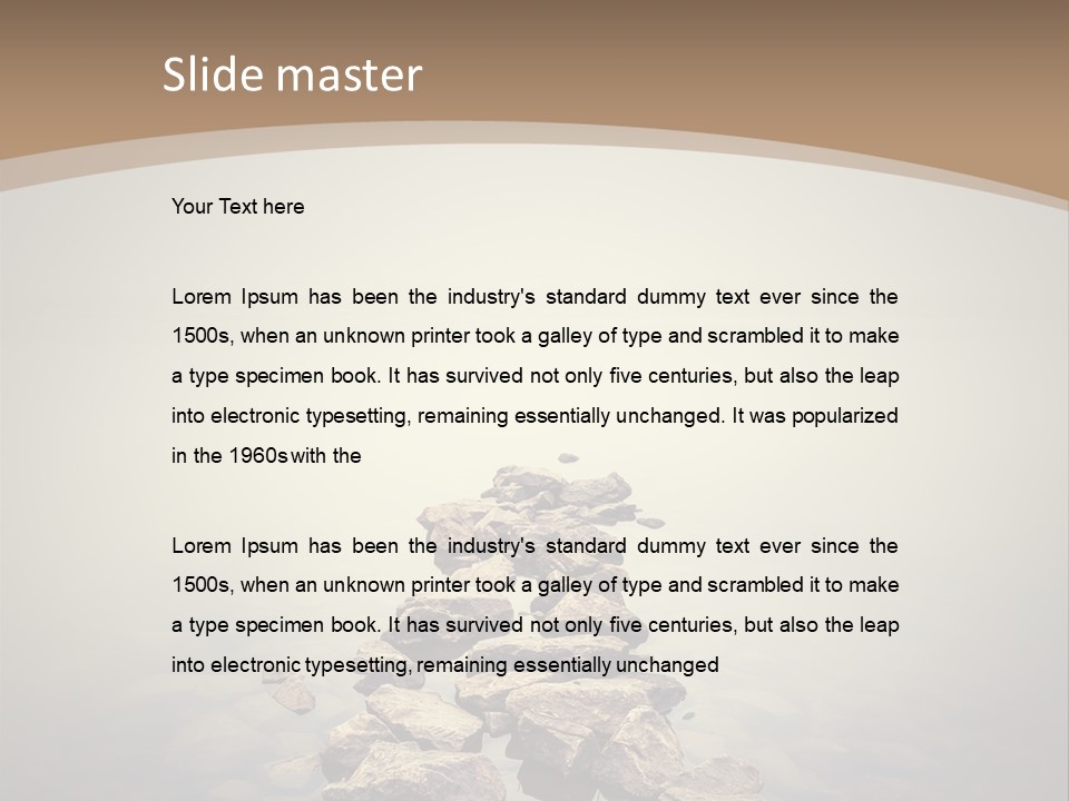 Remote Sunlight Crimea PowerPoint Template