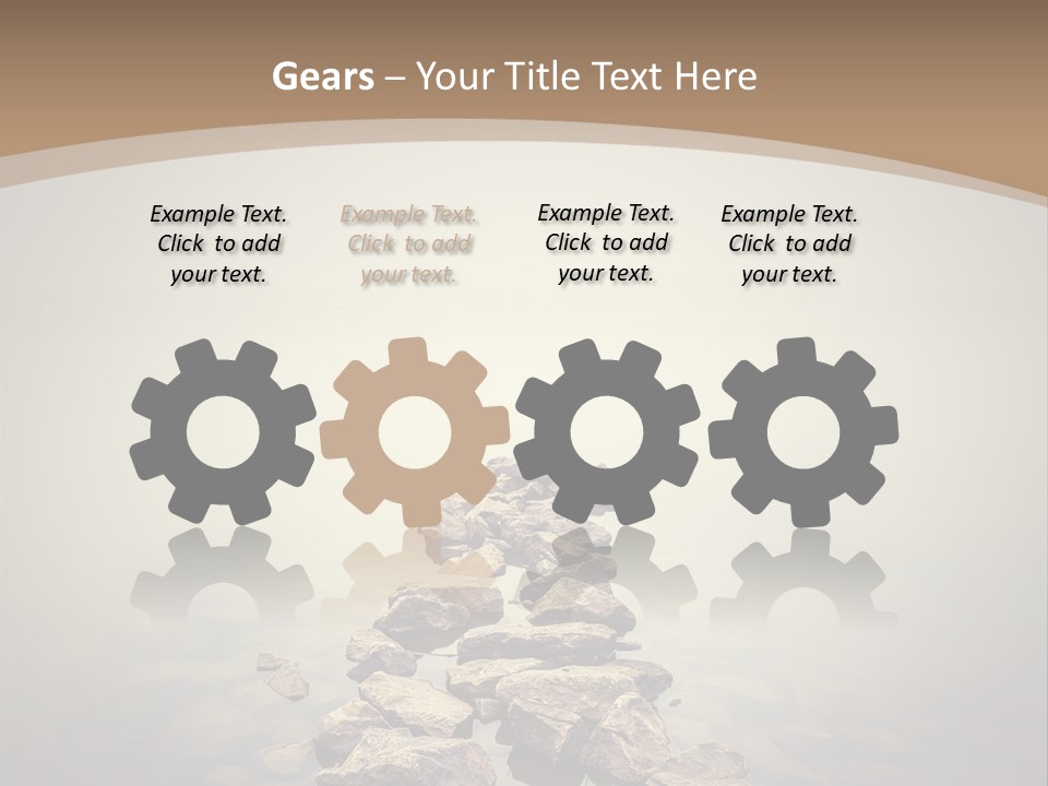 Remote Sunlight Crimea PowerPoint Template