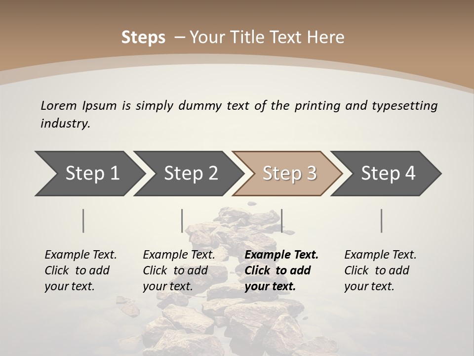 Remote Sunlight Crimea PowerPoint Template