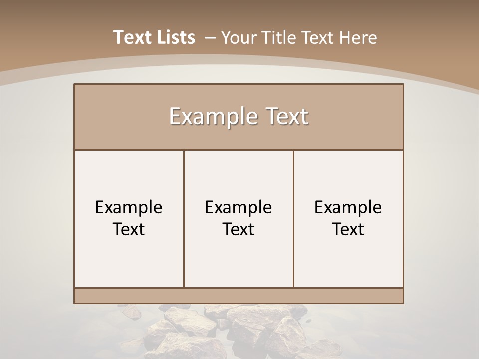 Remote Sunlight Crimea PowerPoint Template