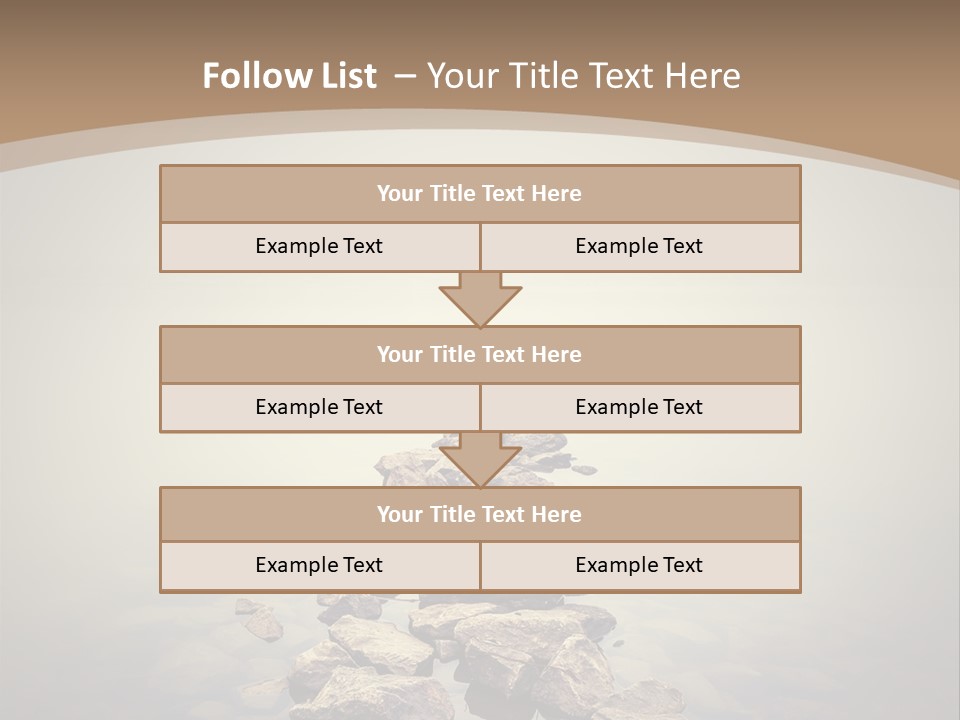 Remote Sunlight Crimea PowerPoint Template
