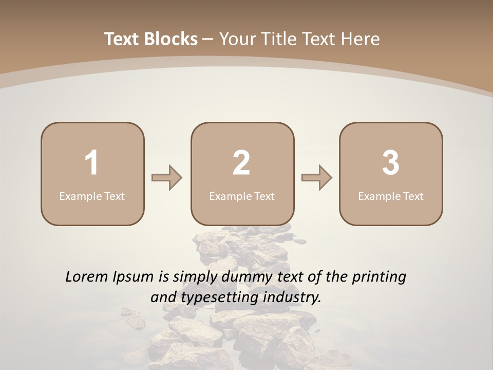 Remote Sunlight Crimea PowerPoint Template