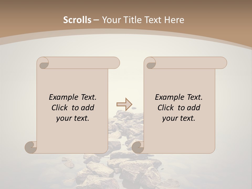 Remote Sunlight Crimea PowerPoint Template