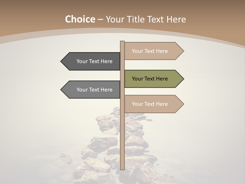 Remote Sunlight Crimea PowerPoint Template