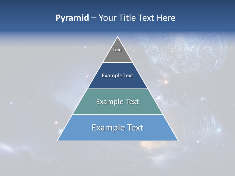 Universe Andromeda Plasma PowerPoint Template