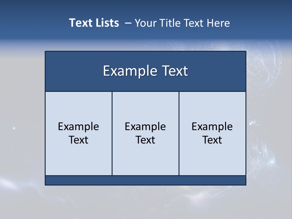 Universe Andromeda Plasma PowerPoint Template