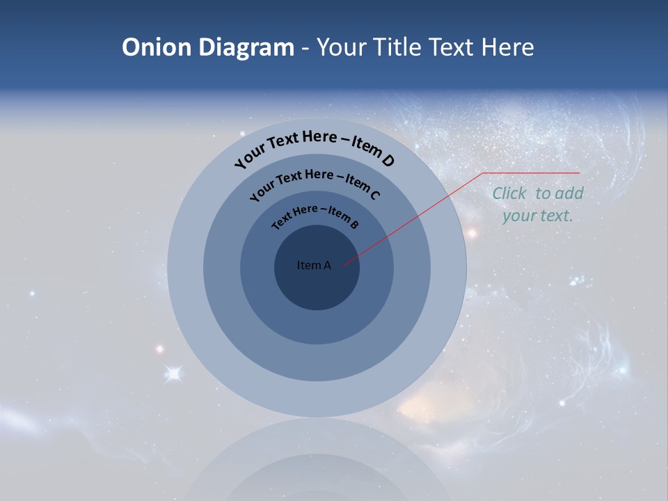 Universe Andromeda Plasma PowerPoint Template
