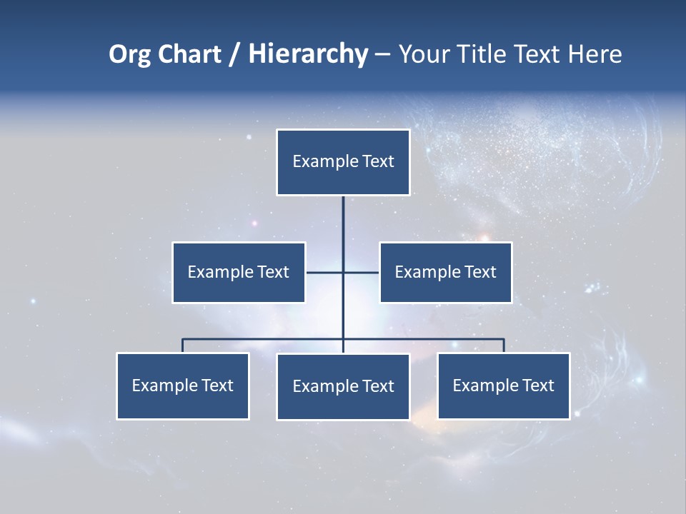 Universe Andromeda Plasma PowerPoint Template