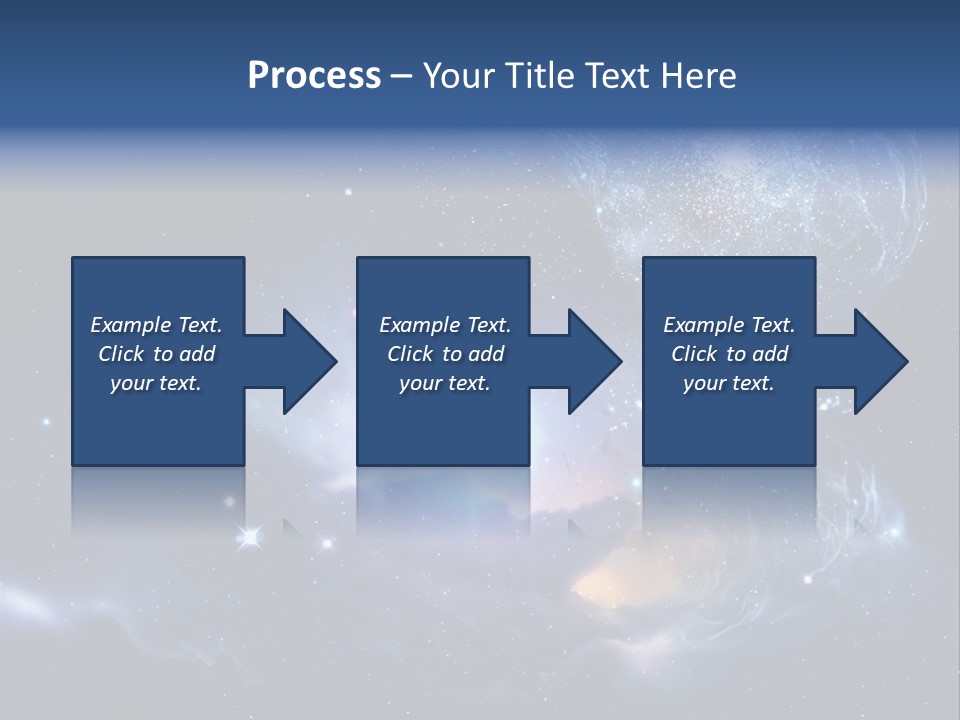 Universe Andromeda Plasma PowerPoint Template