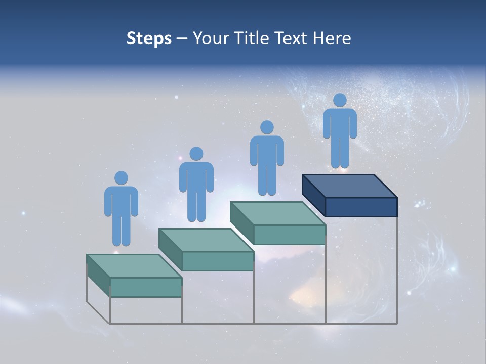 Universe Andromeda Plasma PowerPoint Template