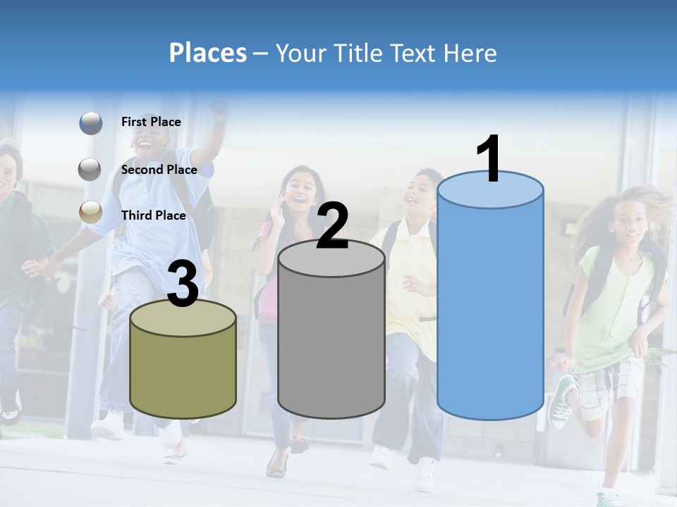 Tween Pre Teen Mixed PowerPoint Template