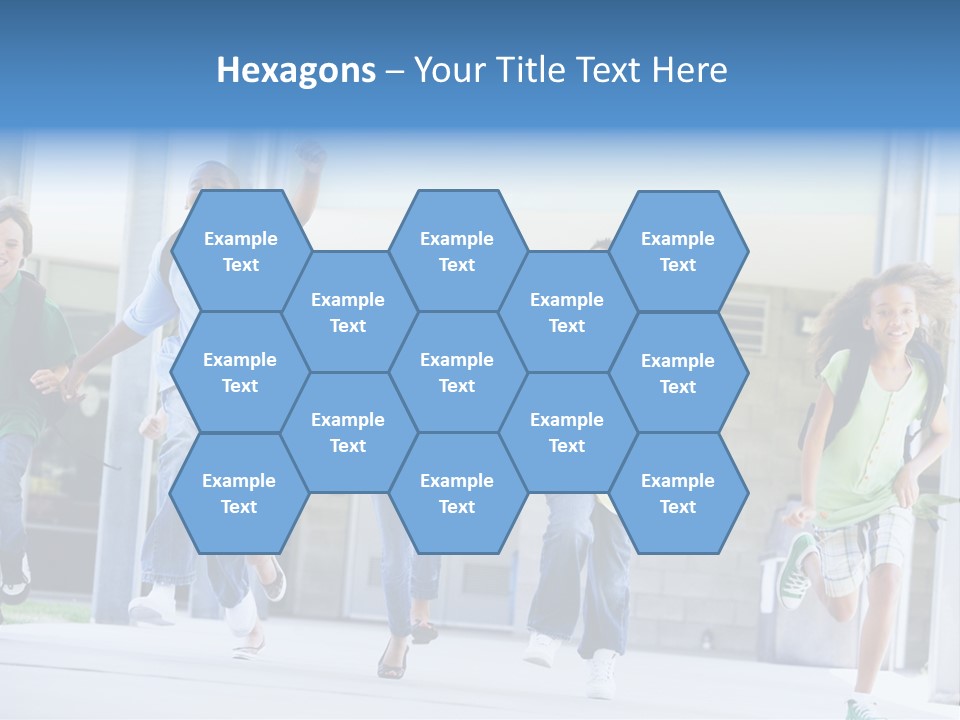 Tween Pre Teen Mixed PowerPoint Template