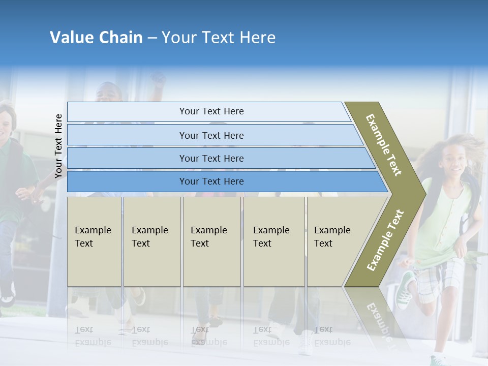 Tween Pre Teen Mixed PowerPoint Template