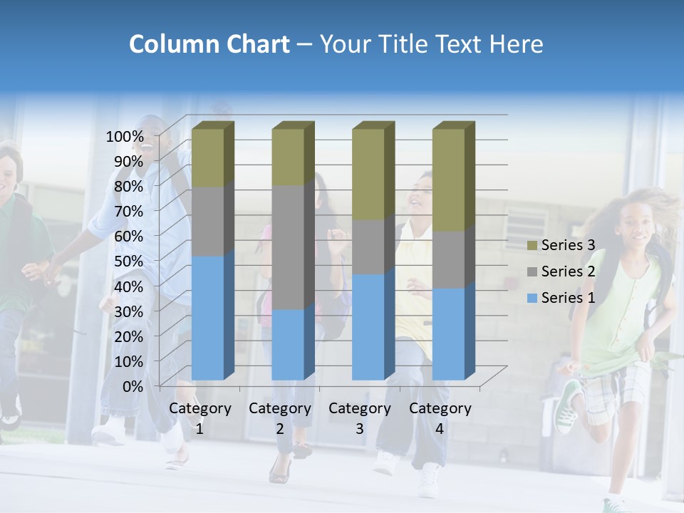 Tween Pre Teen Mixed PowerPoint Template
