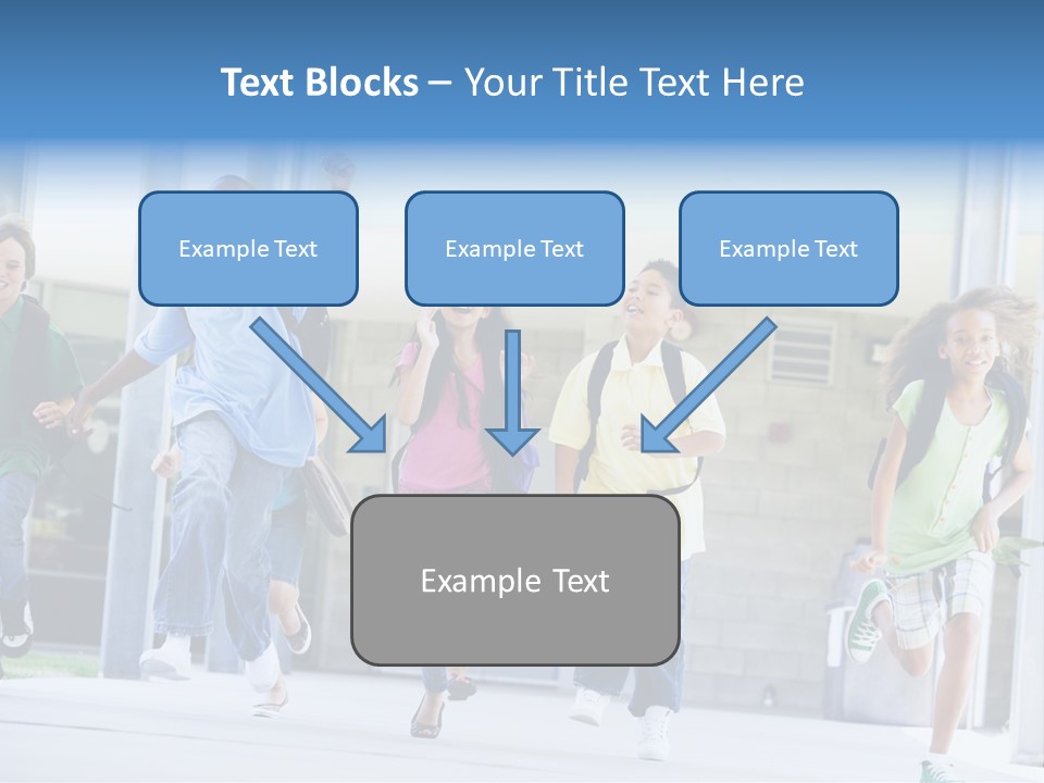 Tween Pre Teen Mixed PowerPoint Template