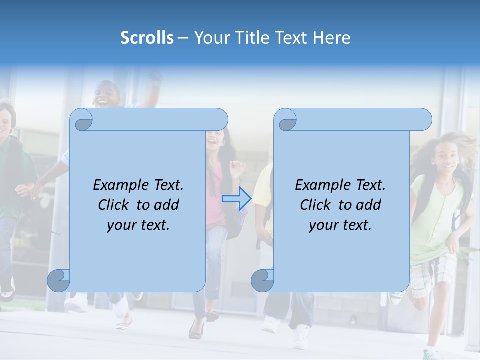 Tween Pre Teen Mixed PowerPoint Template