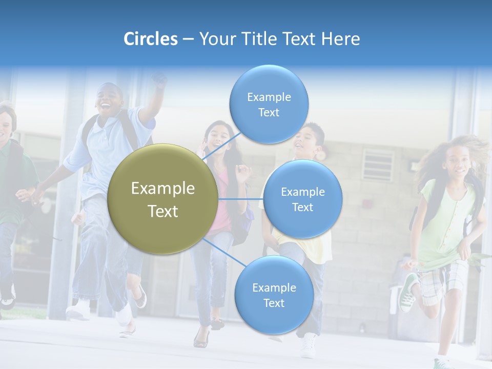 Tween Pre Teen Mixed PowerPoint Template