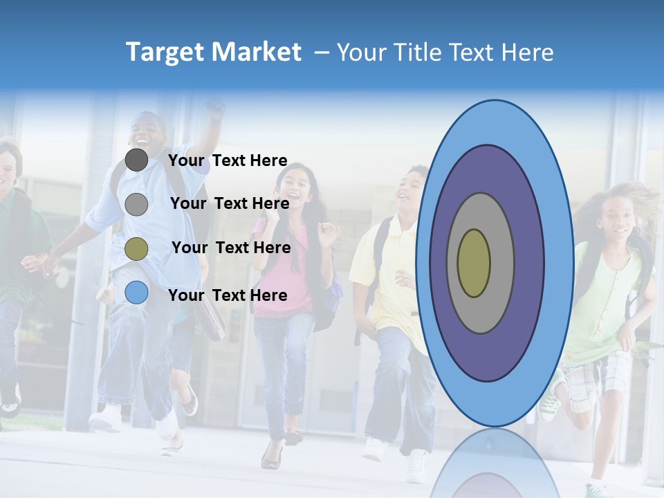 Tween Pre Teen Mixed PowerPoint Template