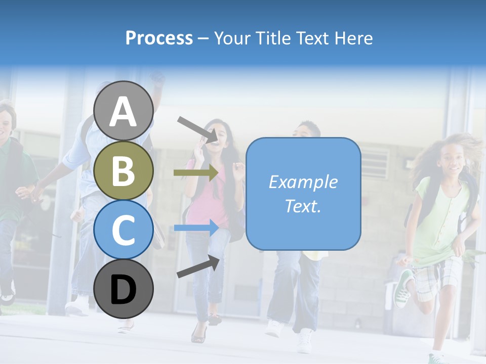 Tween Pre Teen Mixed PowerPoint Template