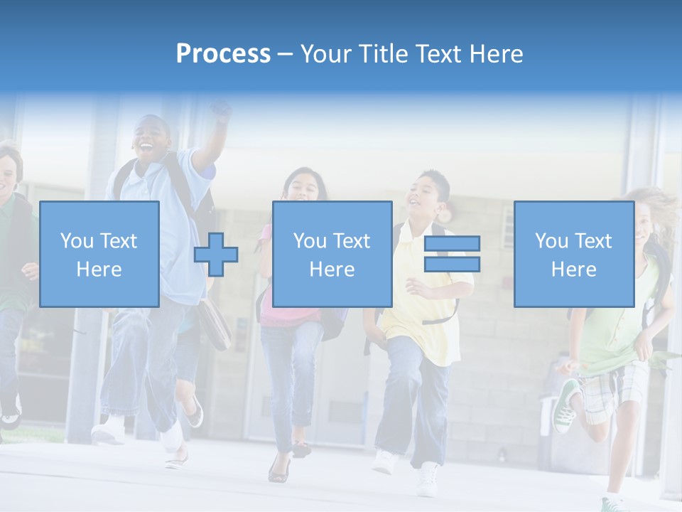 Tween Pre Teen Mixed PowerPoint Template