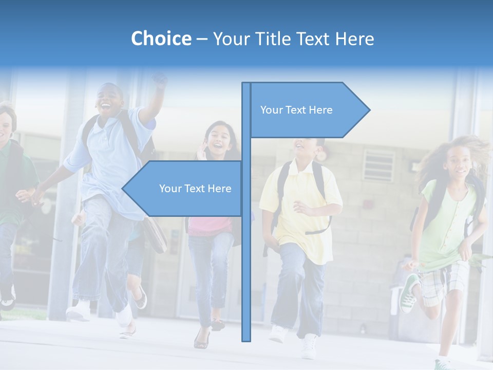 Tween Pre Teen Mixed PowerPoint Template