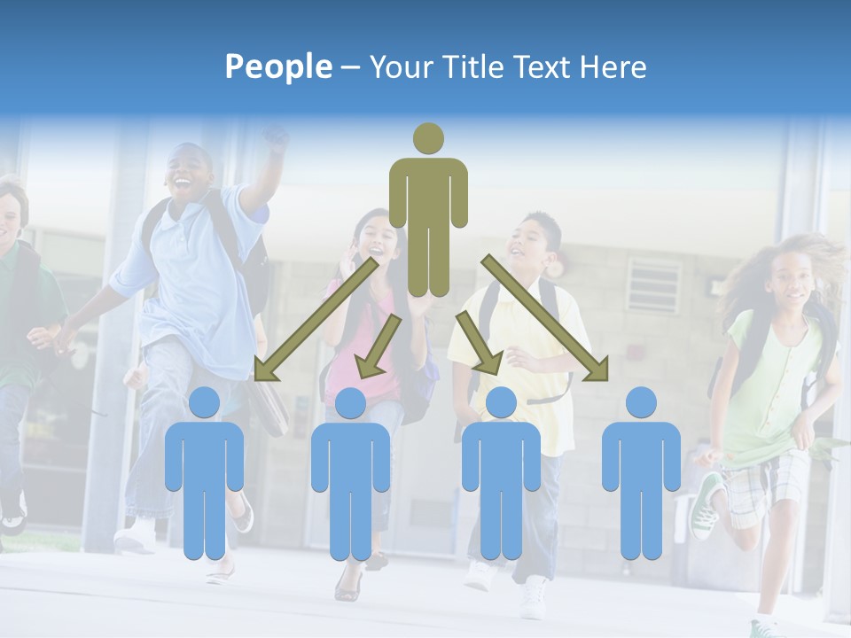 Tween Pre Teen Mixed PowerPoint Template