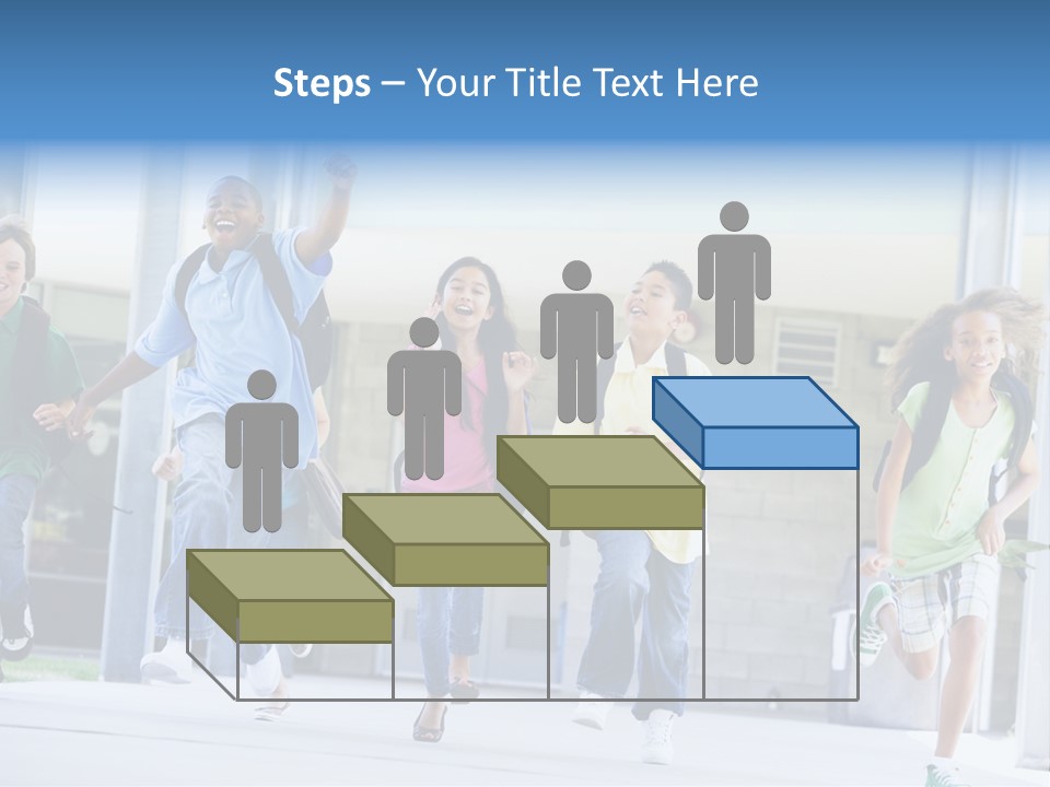 Tween Pre Teen Mixed PowerPoint Template