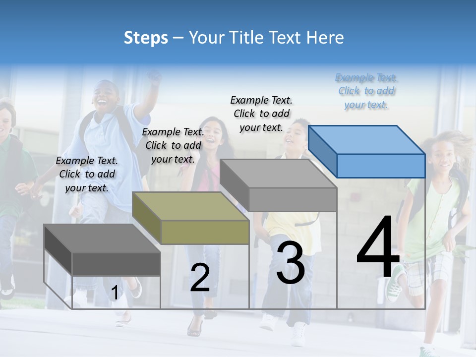 Tween Pre Teen Mixed PowerPoint Template