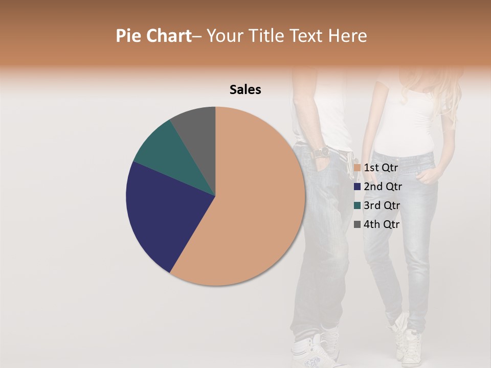 Portrait Group Laughter PowerPoint Template