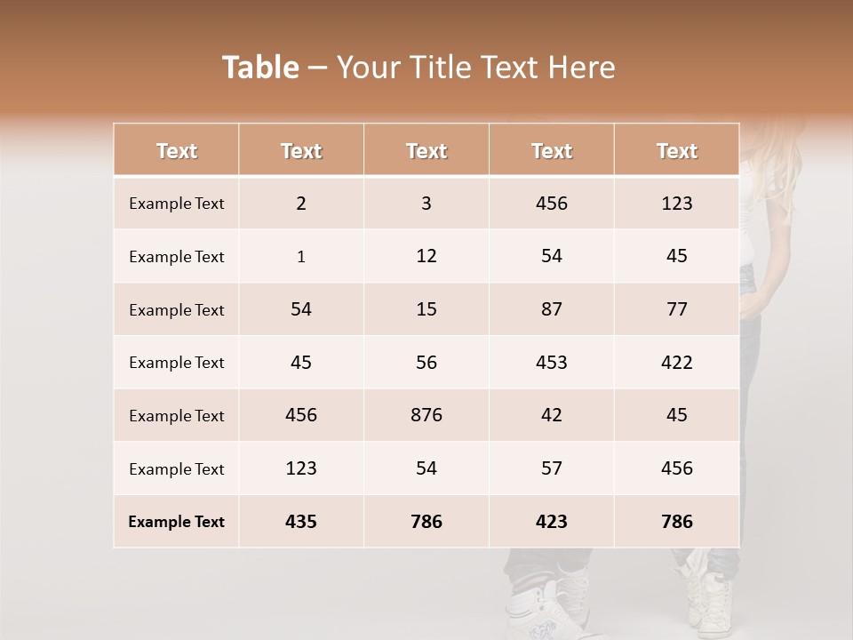 Portrait Group Laughter PowerPoint Template