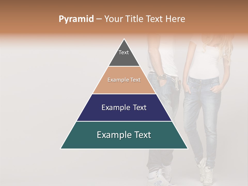 Portrait Group Laughter PowerPoint Template