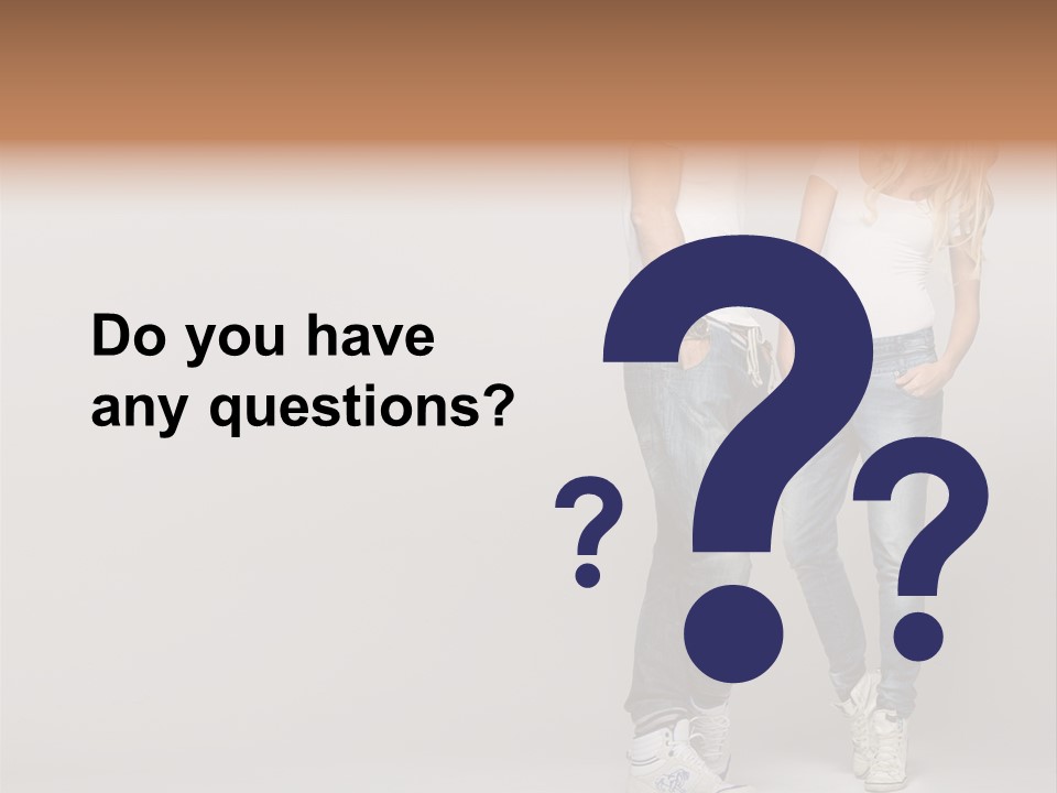 Portrait Group Laughter PowerPoint Template