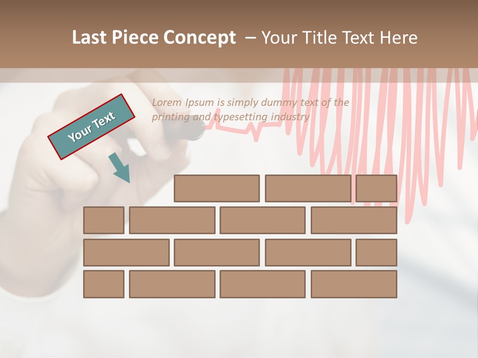 Concept Man Drawing PowerPoint Template