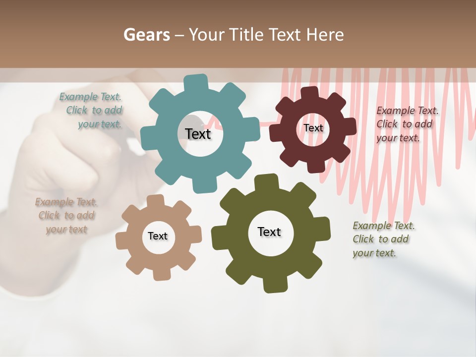 Concept Man Drawing PowerPoint Template