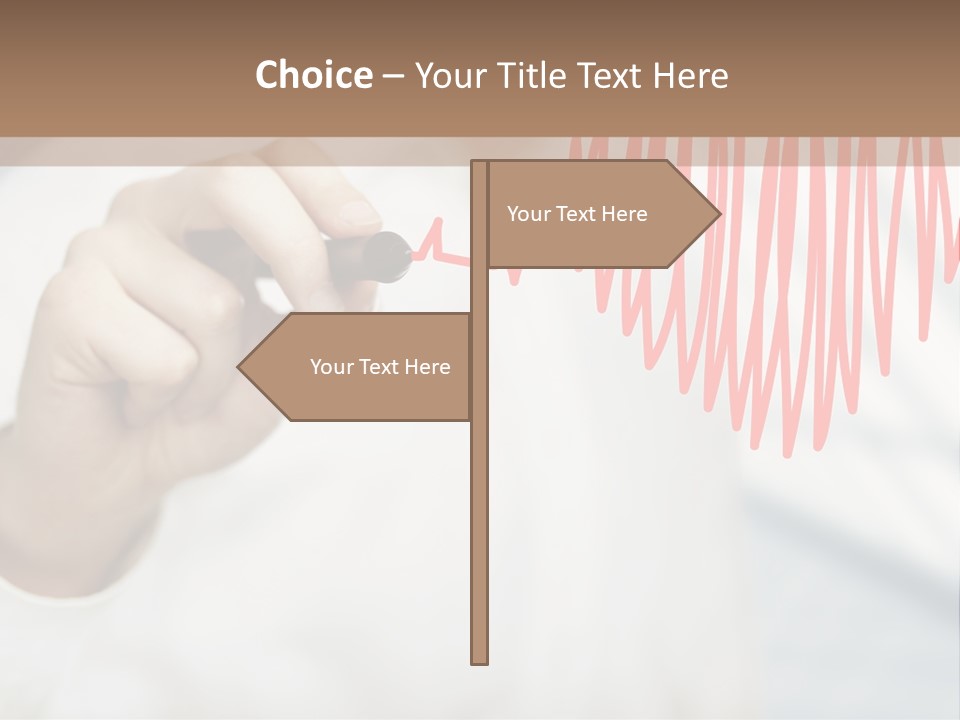 Concept Man Drawing PowerPoint Template