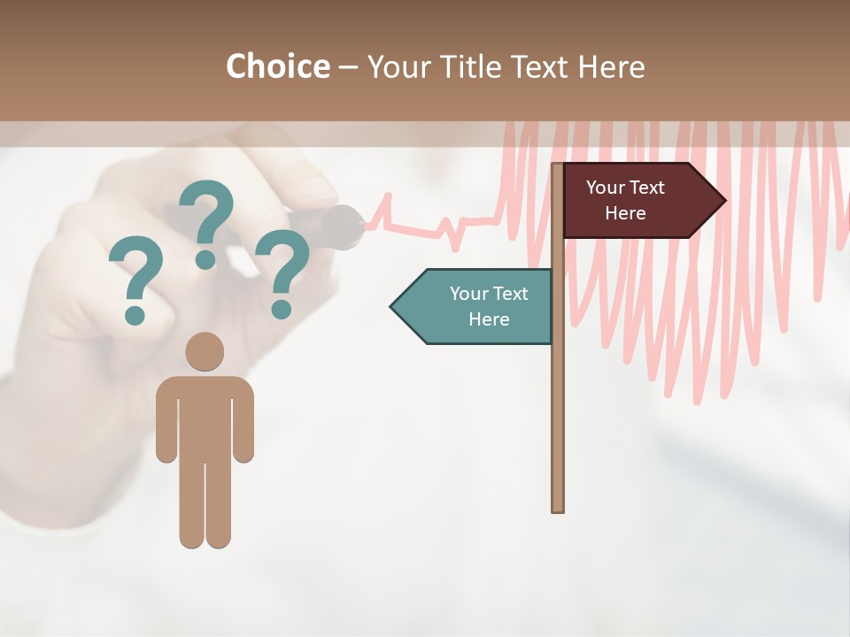 Concept Man Drawing PowerPoint Template