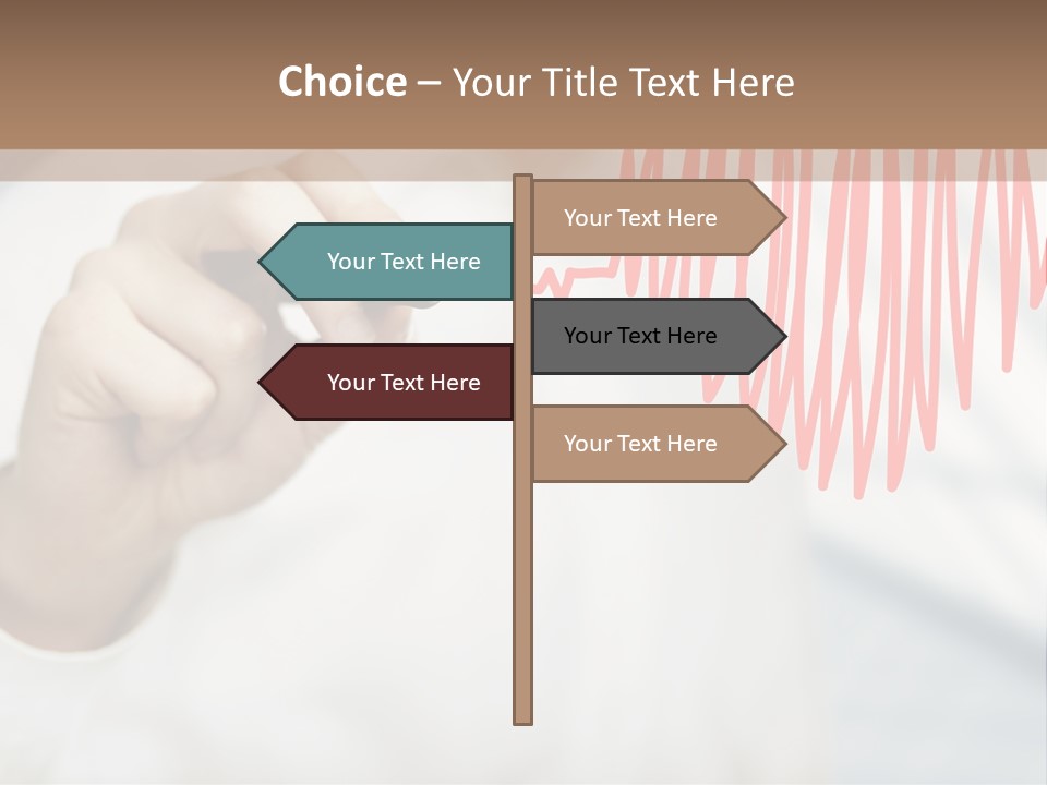 Concept Man Drawing PowerPoint Template