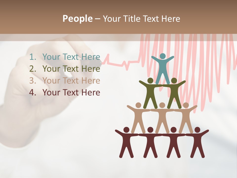 Concept Man Drawing PowerPoint Template